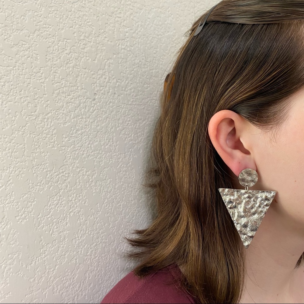 ❤️‍🔥𝕤𝕒𝕝𝕖❤️‍🔥geo earrings - Picture 4 of 10